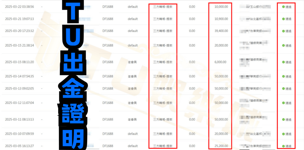 3a出金證名給你看！！！